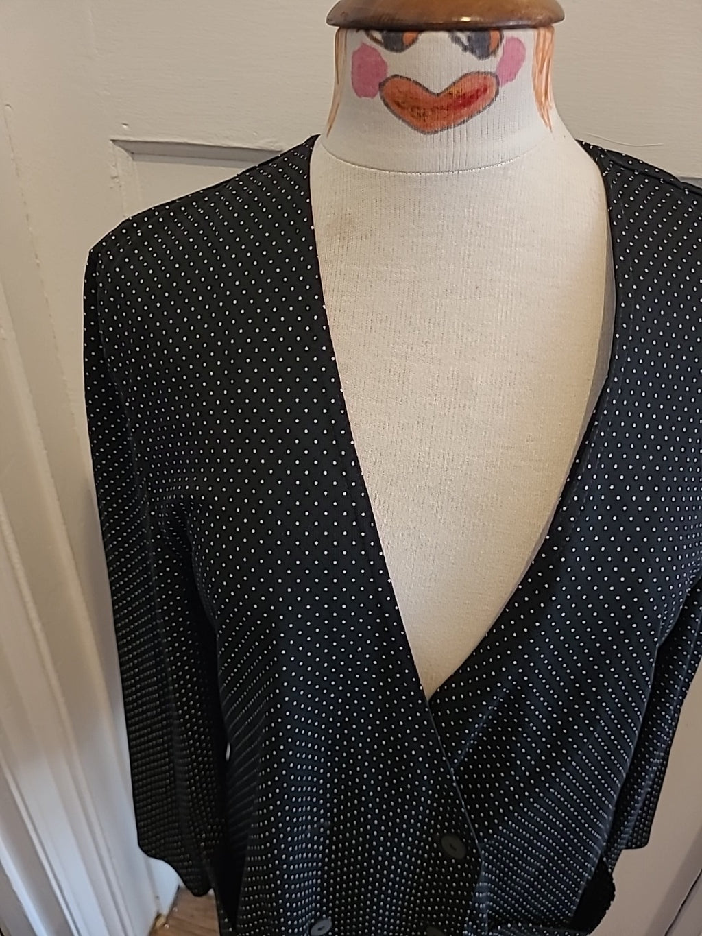 Ladies Woolworths Size 14 Polkadot Cardigan/Blazer