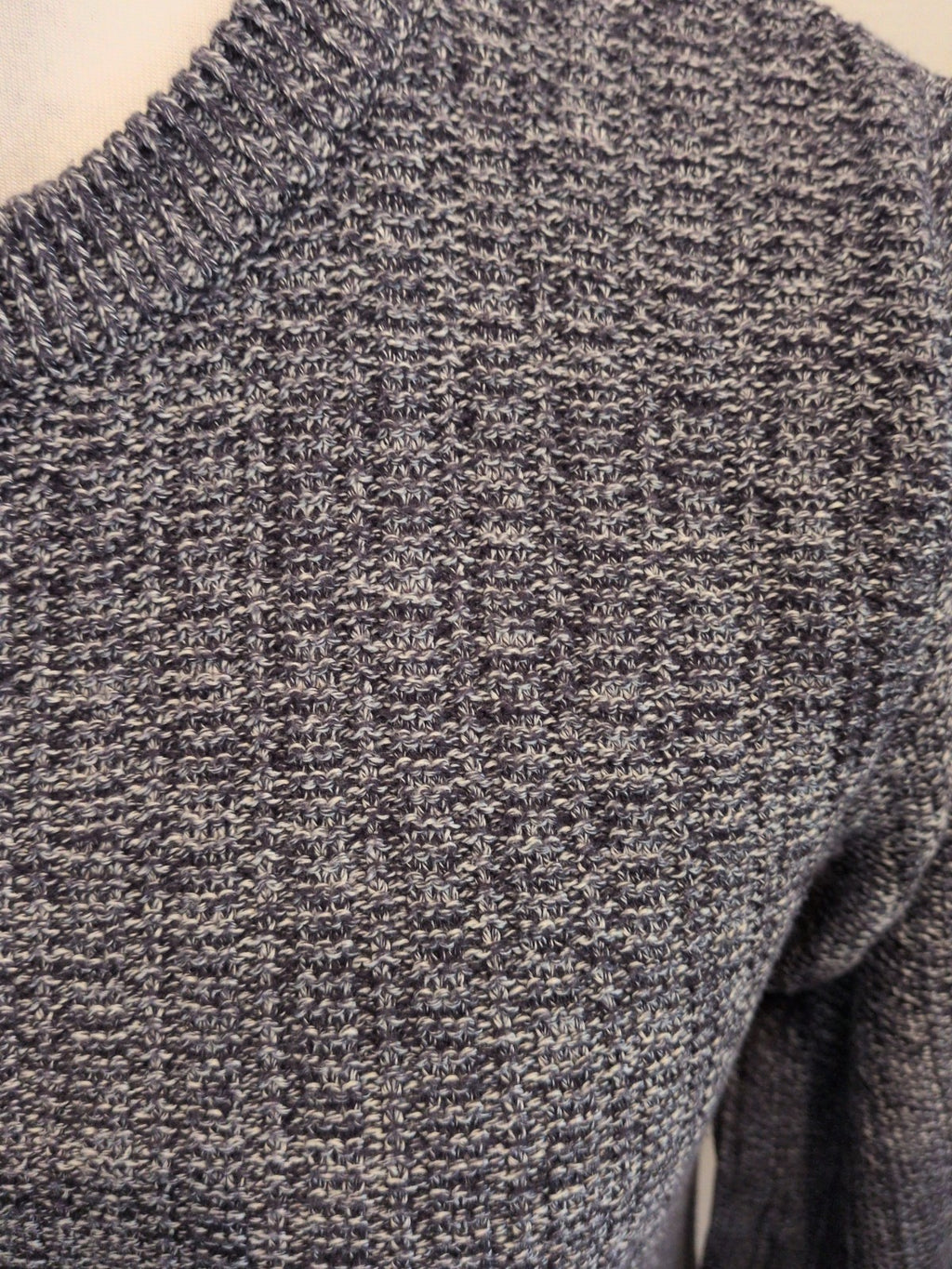 Next Small Grey And Navy Pullover Jumper