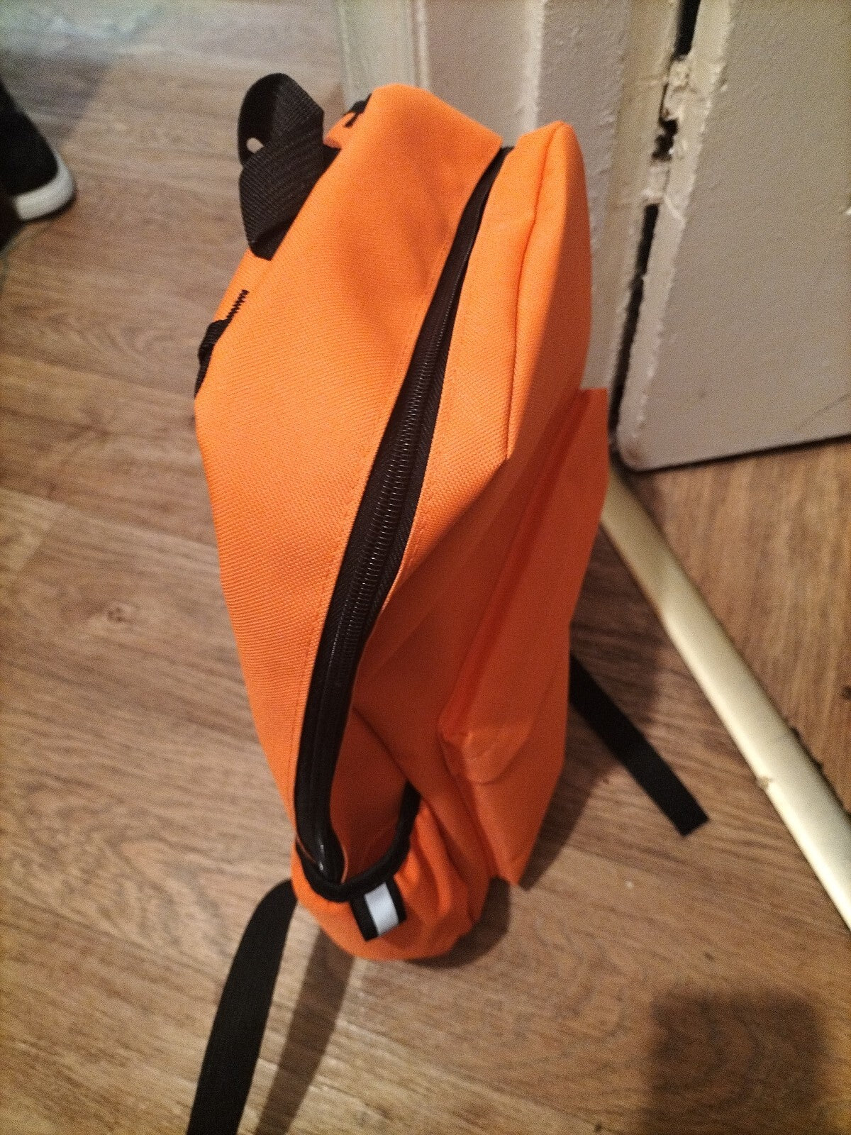 Brand New Sealed Waterproof Bright Orange Rucksack Leisure School