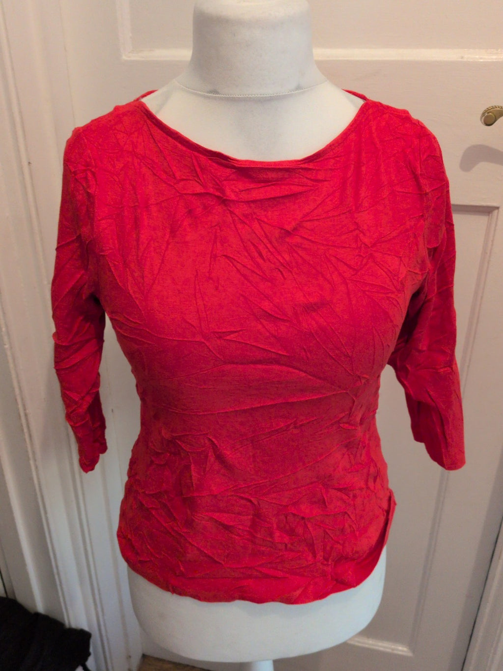 New Look 14 3/4 Sleeve T-shirt Red