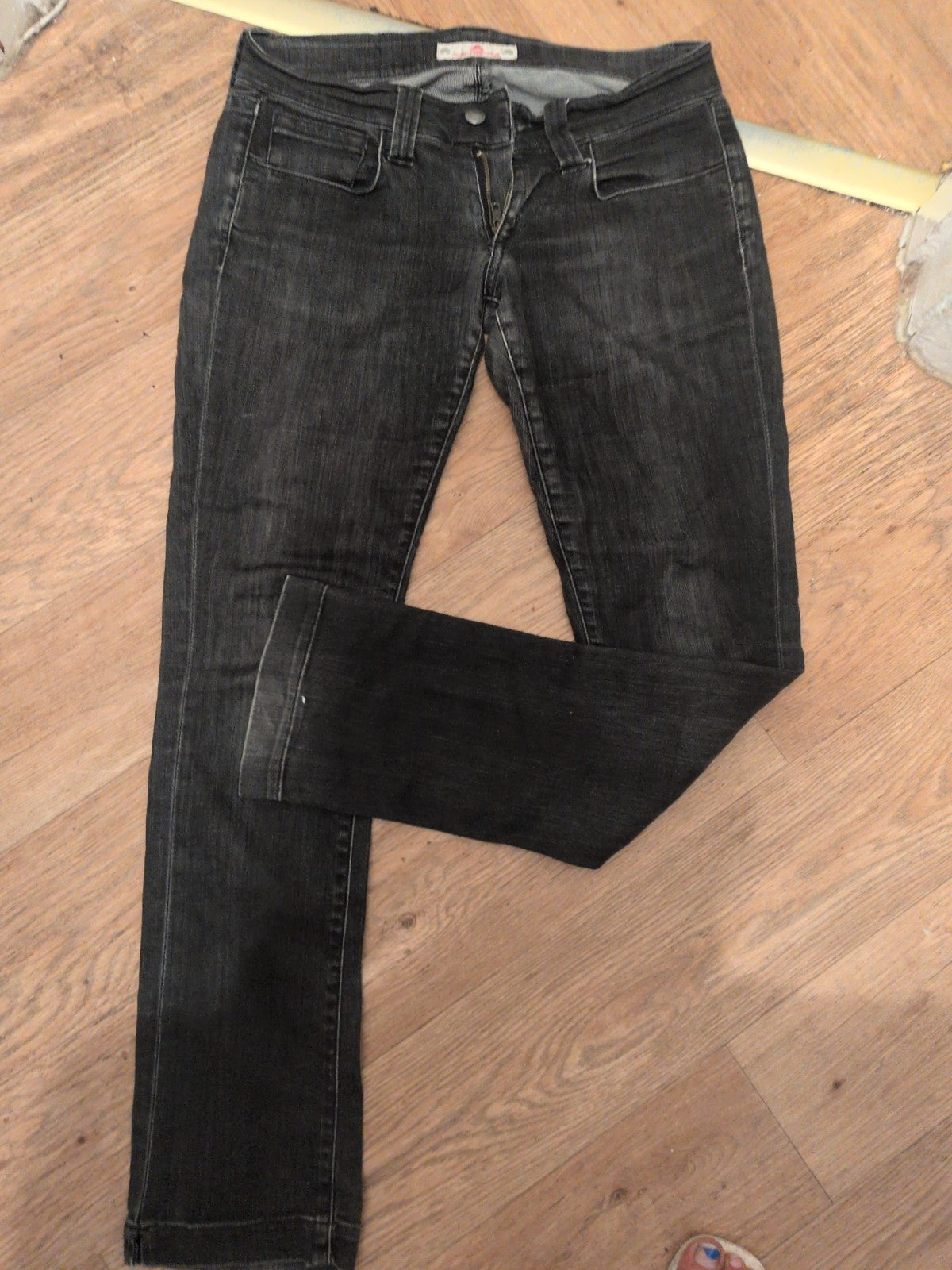 Ladies Fornarina Size 14 Black Jeans