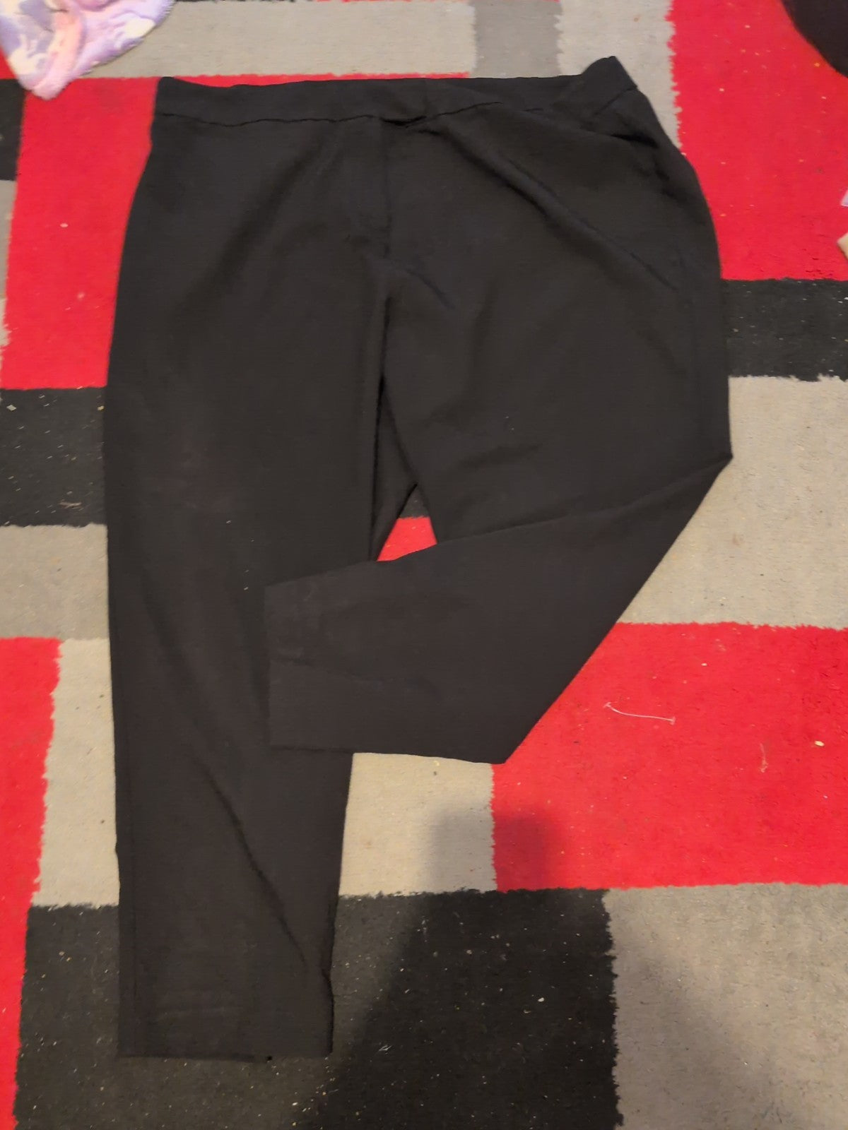 George 24 Black Smart Trousers