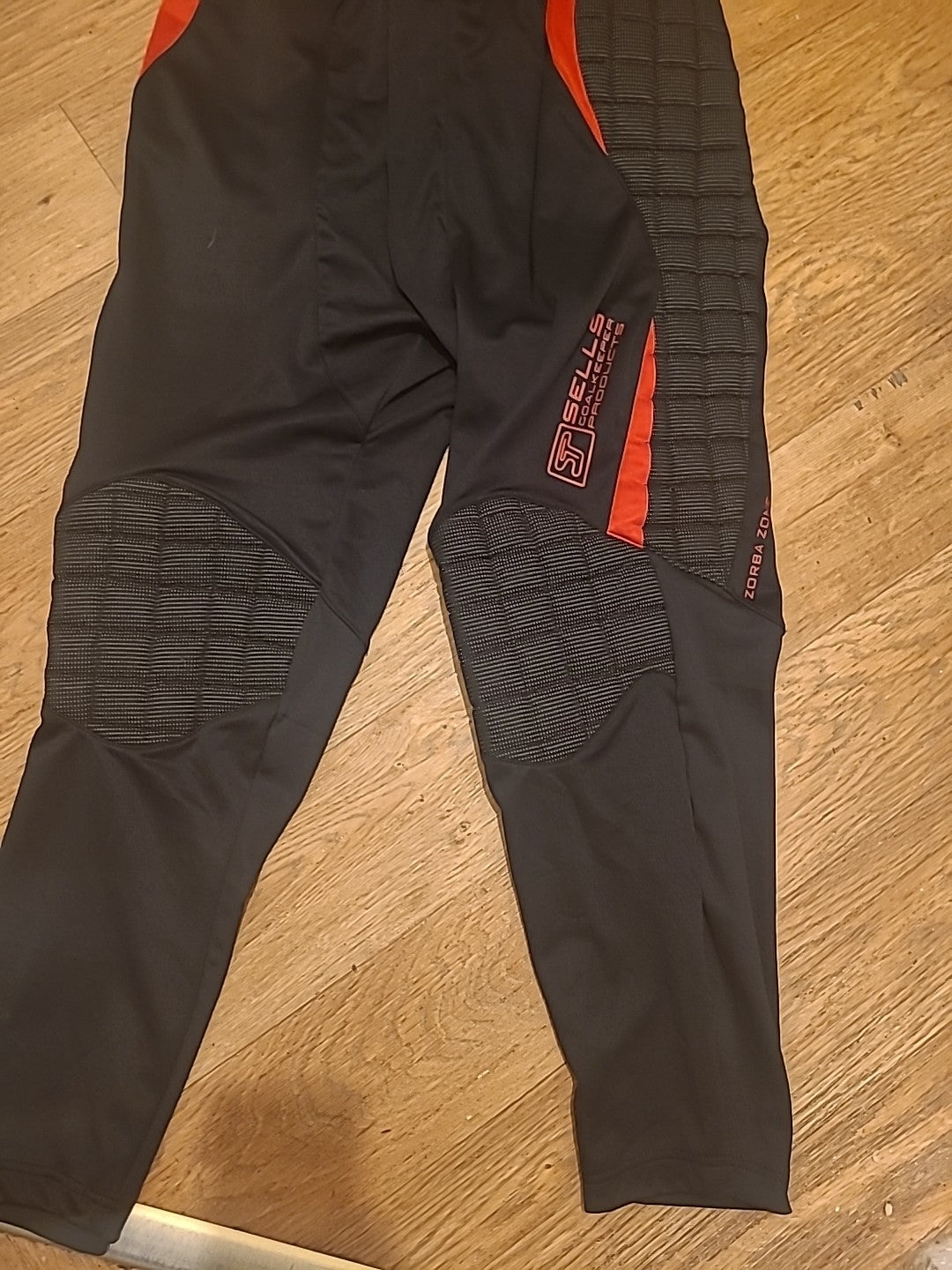 Mens Sells Size 2XL Black And Red Padded Trousers