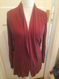 Ladies Primark Size 4/6 Purple Collared Cardigan