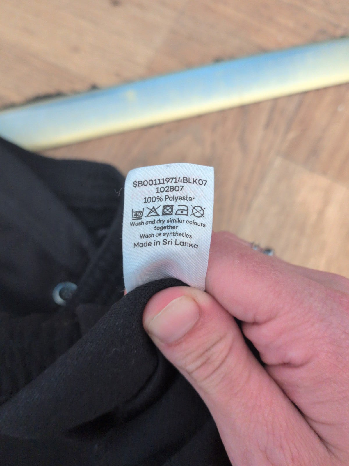 BM Casual 20 Black Elasticated Trousers