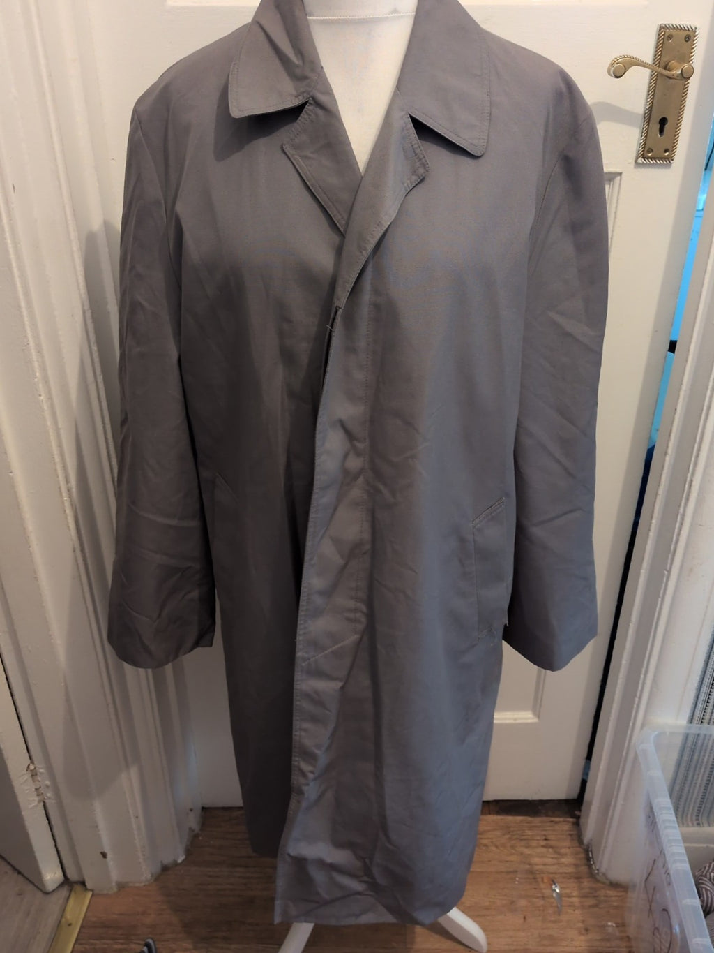 Allander House Of Fraser Blue Long Length 42" Coat