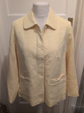Ladies Daxon Size 20 Lemon Padded Lined Blazer
