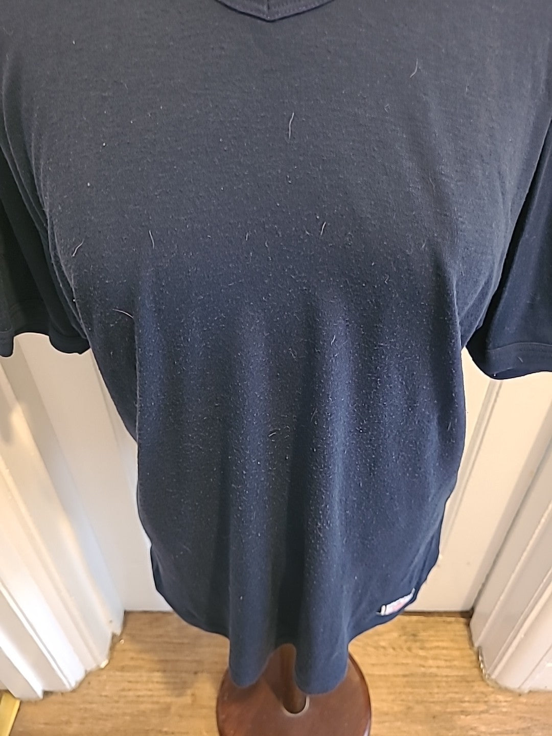 Mens Brutus Size Large Navy Short Sleeved Polo Shirt