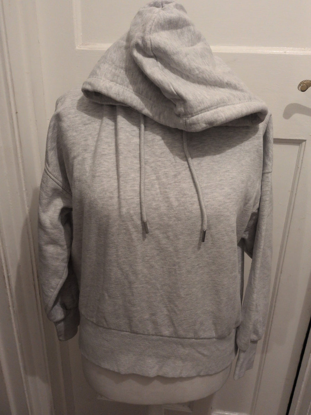 Ladies F&F Size 10 Grey Pullover Hoodie