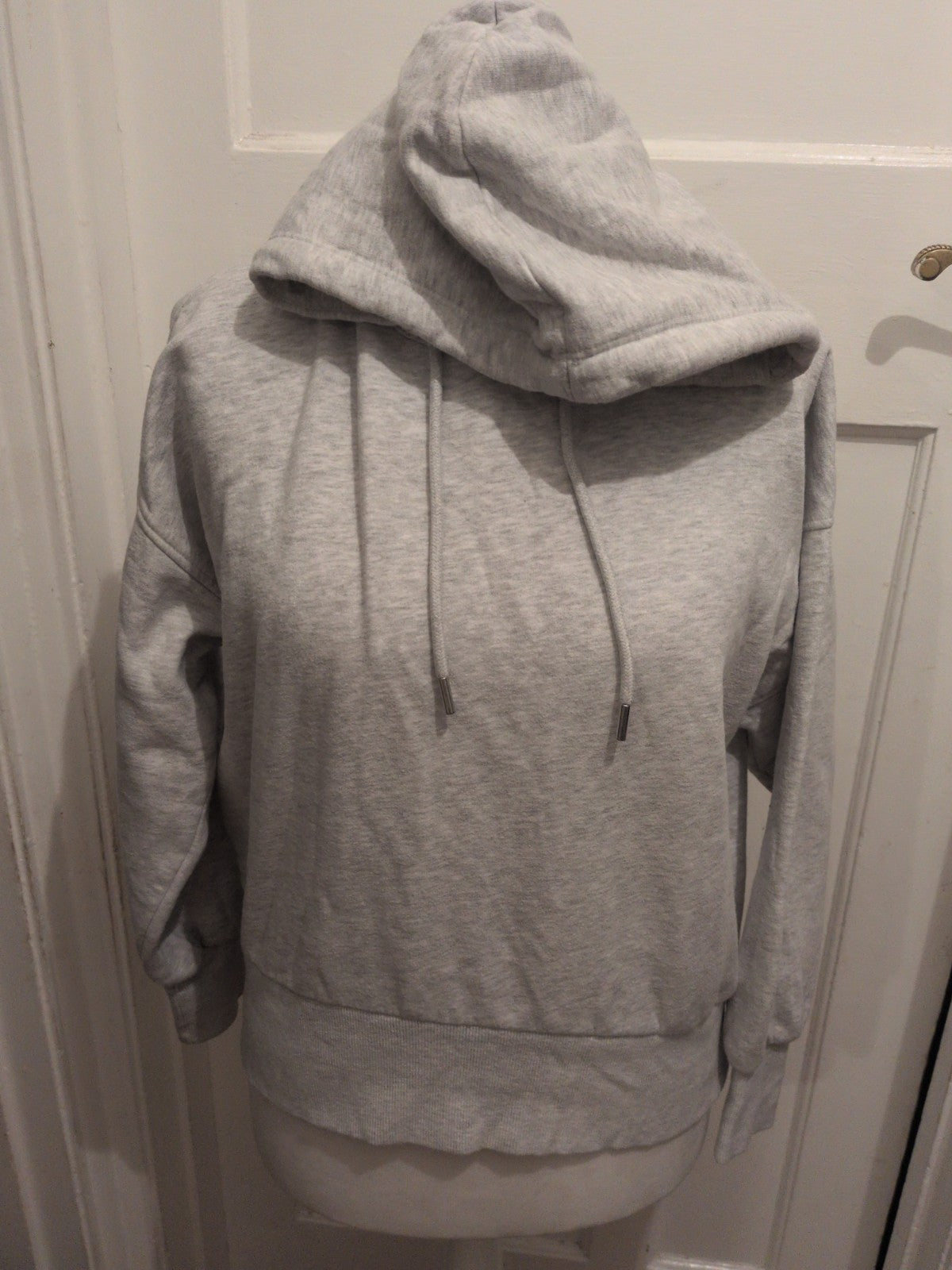 Ladies F&F Size 10 Grey Pullover Hoodie