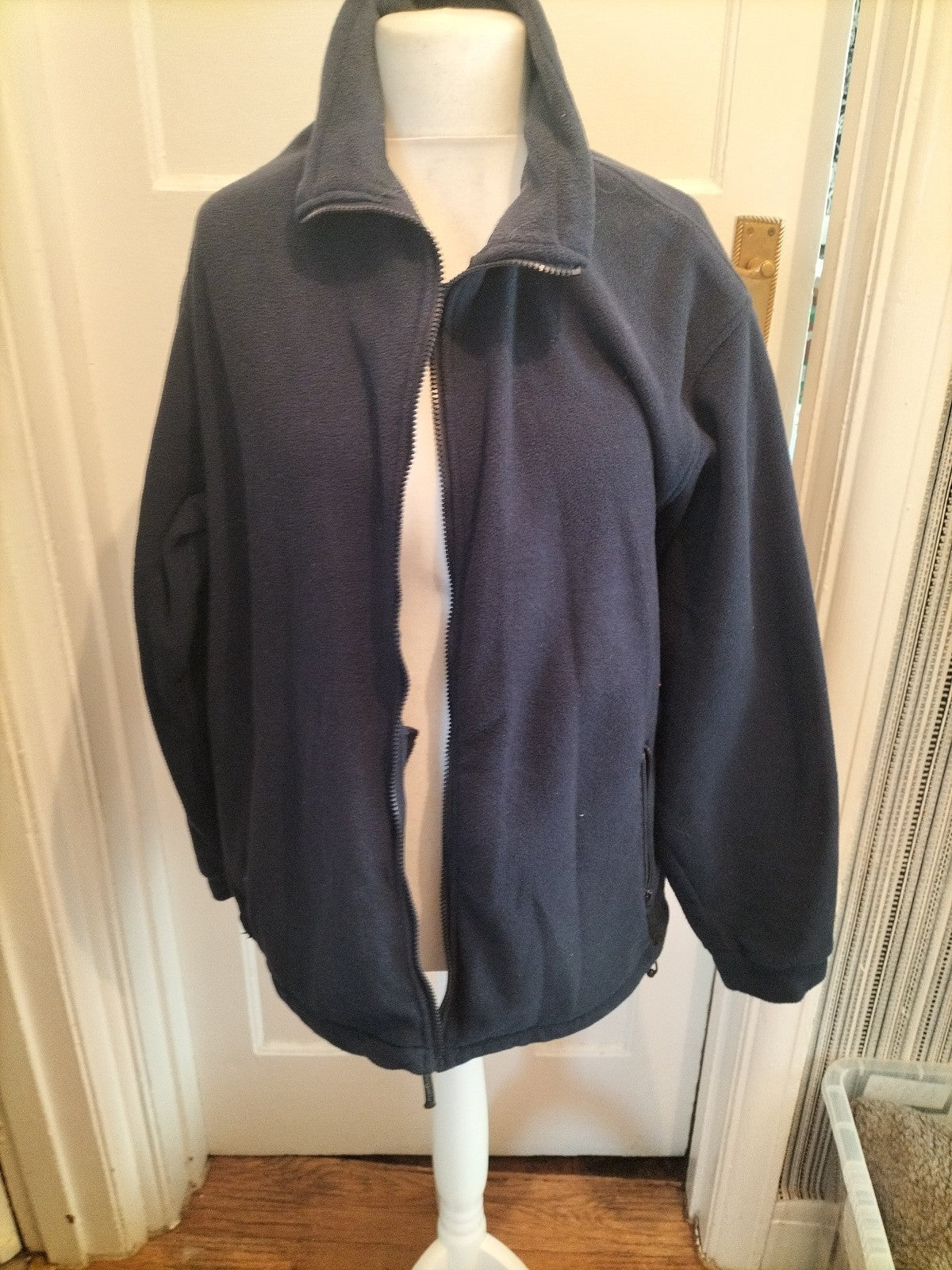 Mens Regatta Size XL Navy Full Zip Jumper