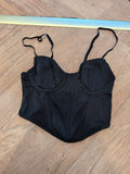 Primark 32b Black Full No Pad Wired Bra