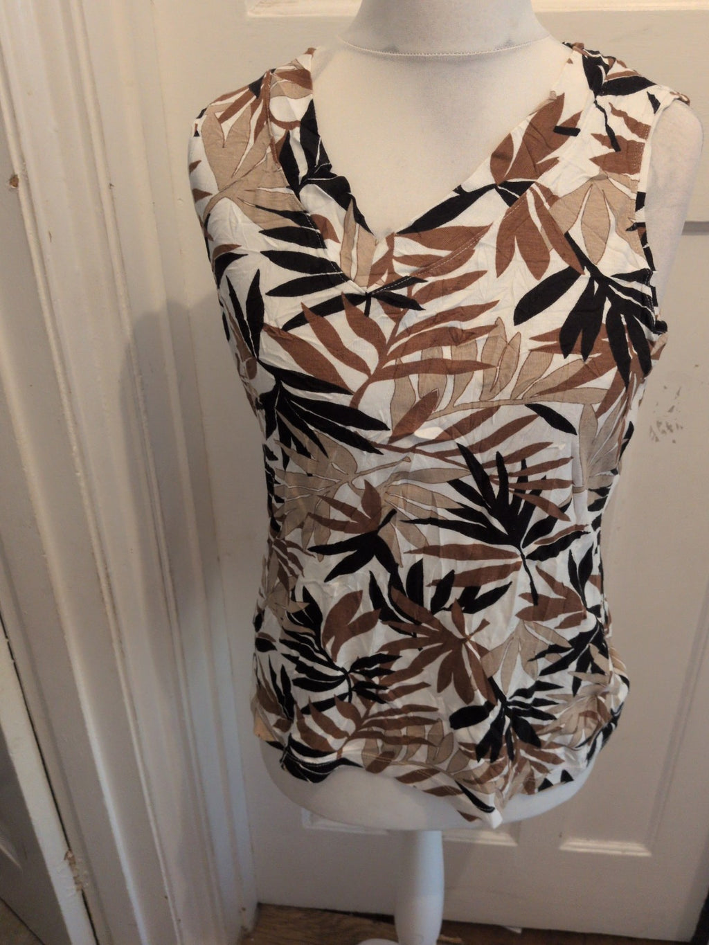 White Stag Large Multicoloured Sleeveless T-shirt