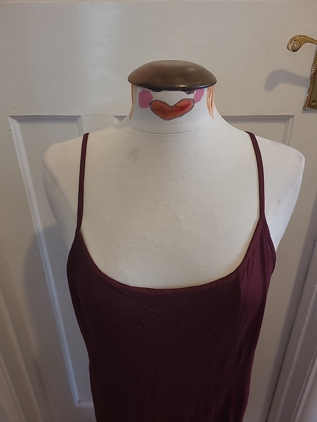 Ladies Size Medium Purple Sleeveless Dress