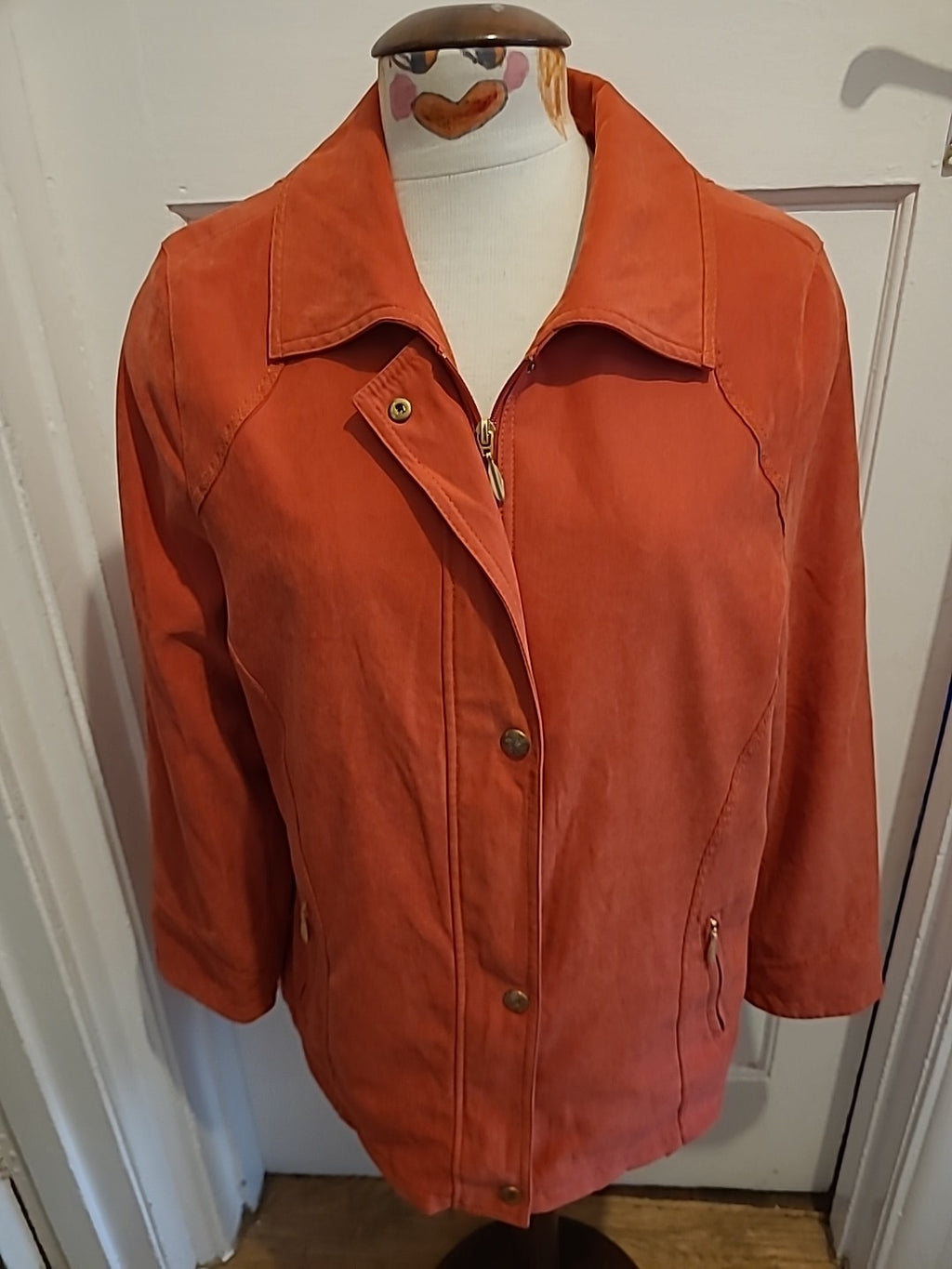 Ladies EWM Size 14 Coral Lined Coat/Jacket