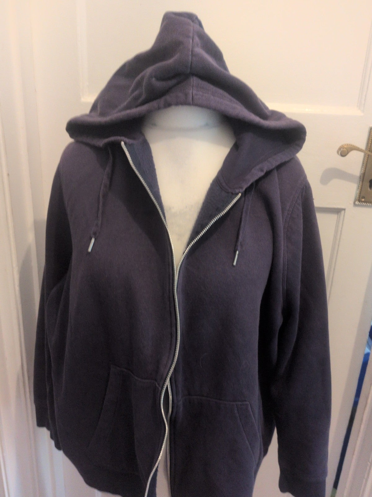 Tu 24 Navy Full Zip Hoodie
