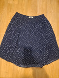 Ladies Dixie Size L/XL Polkadot Elasticated Lightweight Flare Skirt