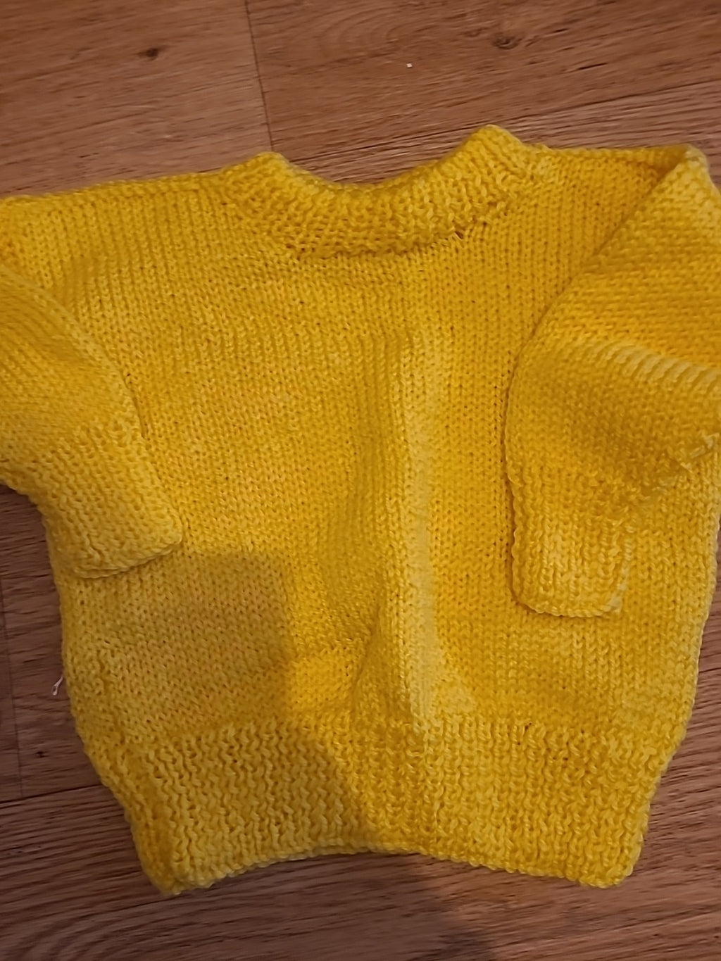 Baby Yellow Knitted Jumper
