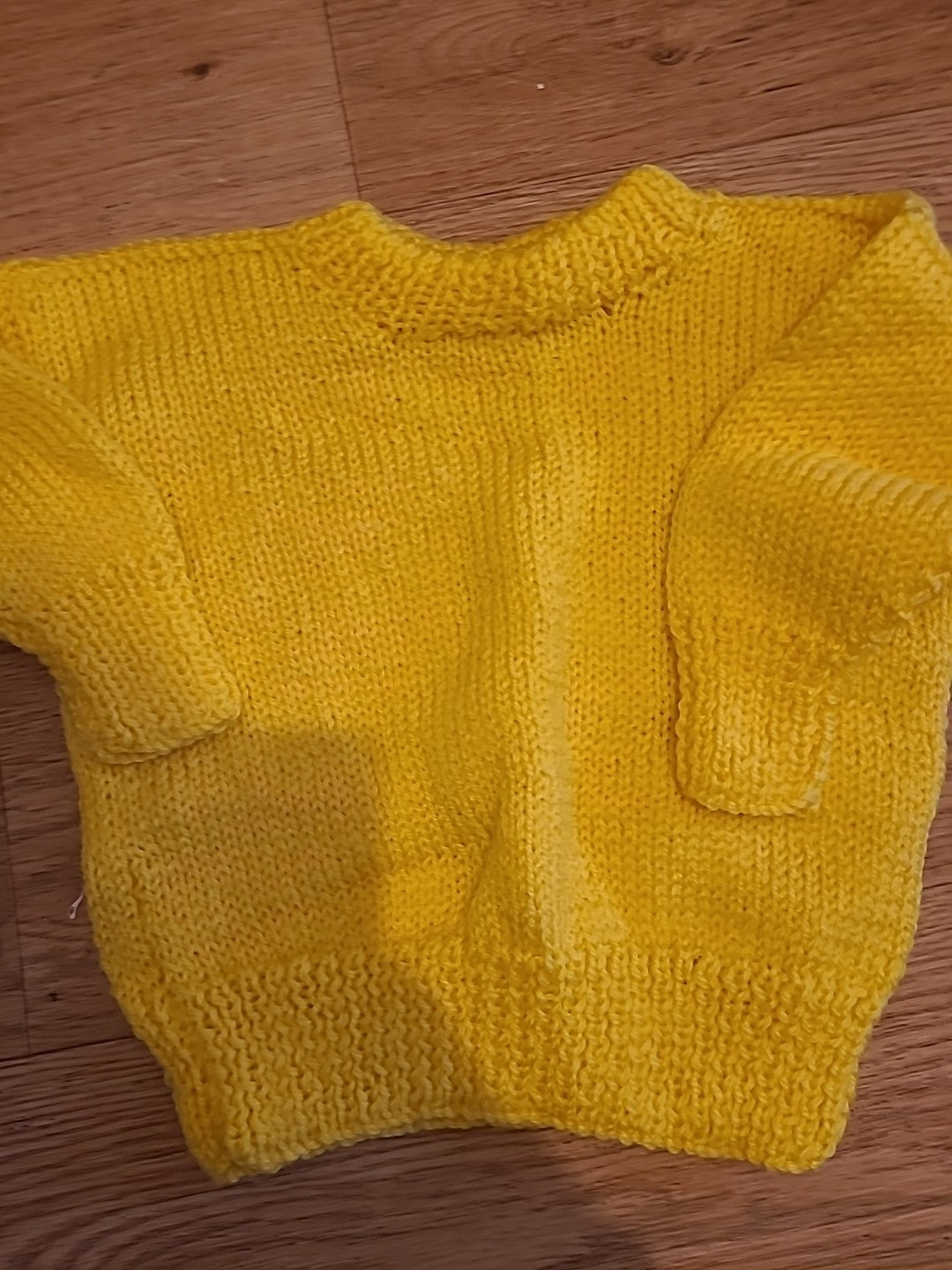 Baby Yellow Knitted Jumper