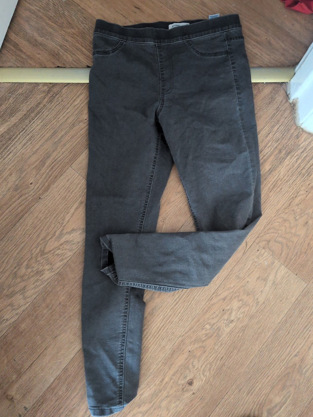 Marks And Spencer 10 Short Charcoal Jegging