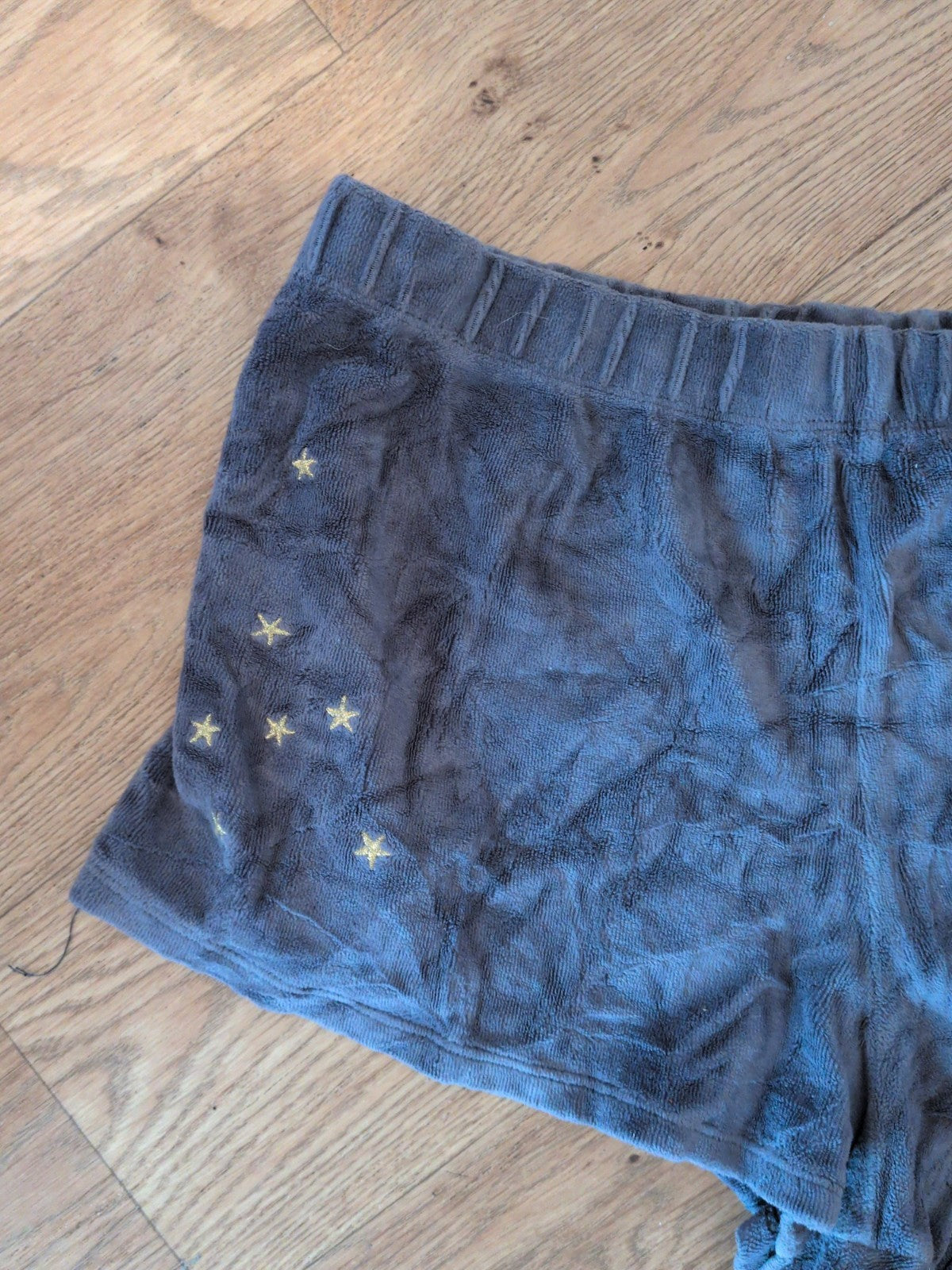 Topshop Small Grey Elasticated Pyjama Sleep Shorts