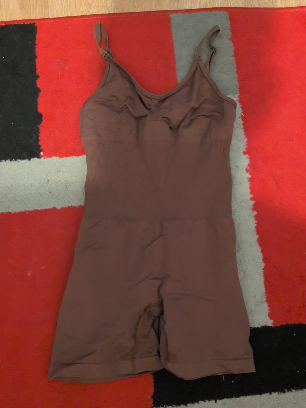 Ladies Size Small Gym wear Playsuit Brown