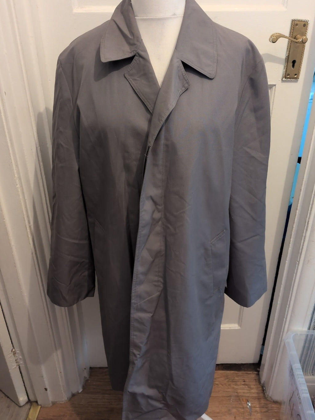 Allander House Of Fraser Blue Long Length 42" Coat