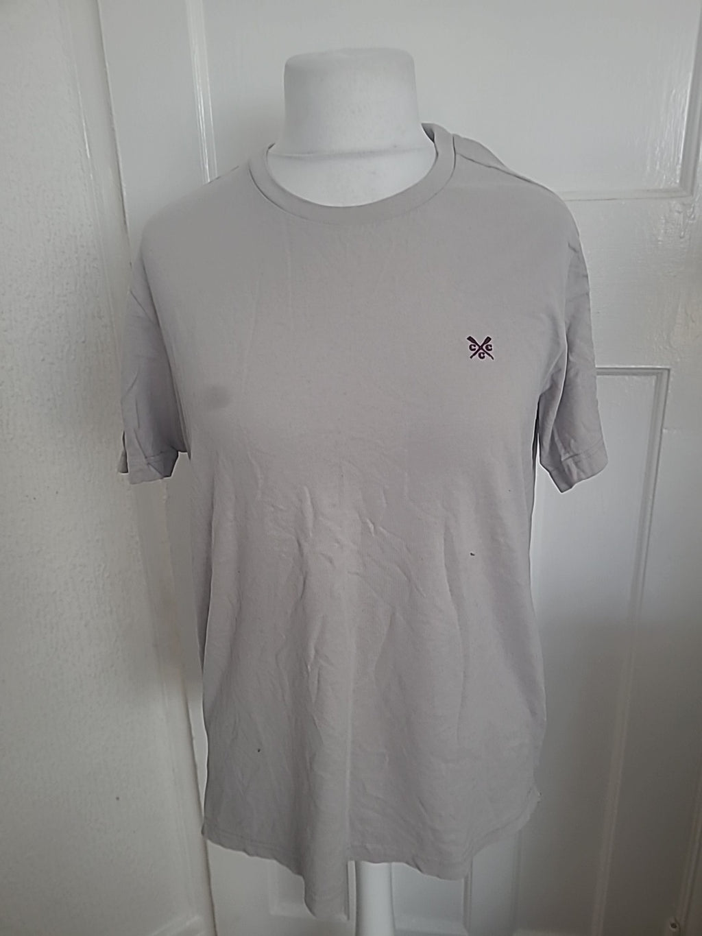 Mens Medium Grey Tshirt Crew Clothing
