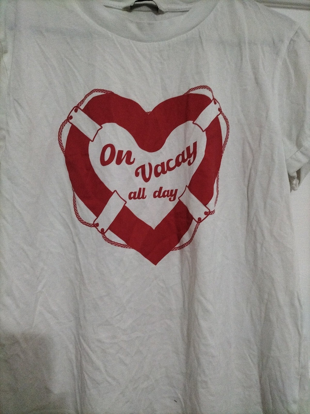 Ladies George 12 White Short Sleeved Top
