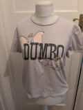 George Disney 8-10 Dumbo Print Pyjama Top
