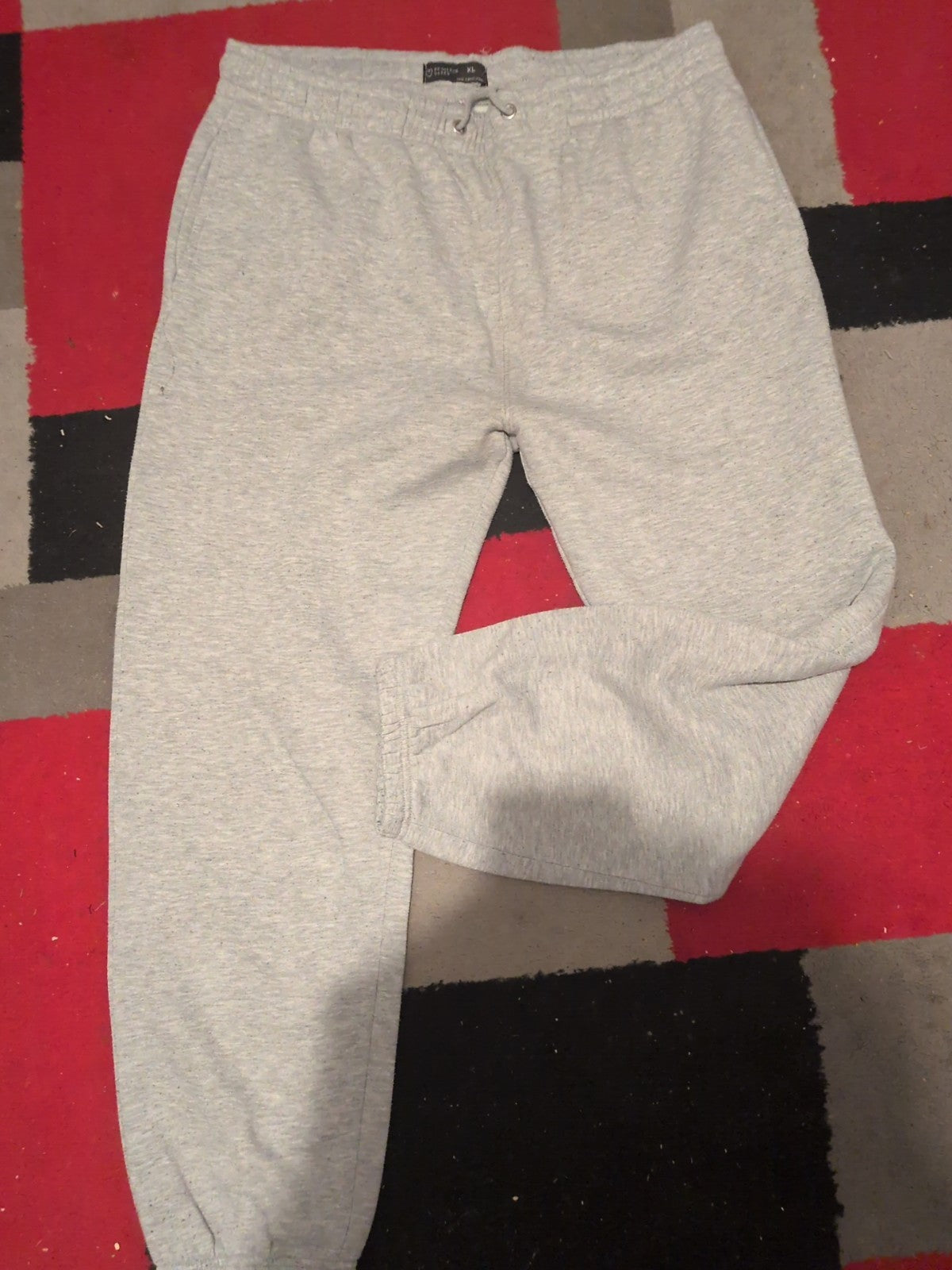 Primark XL Grey Elasticated Jogger Bobbling