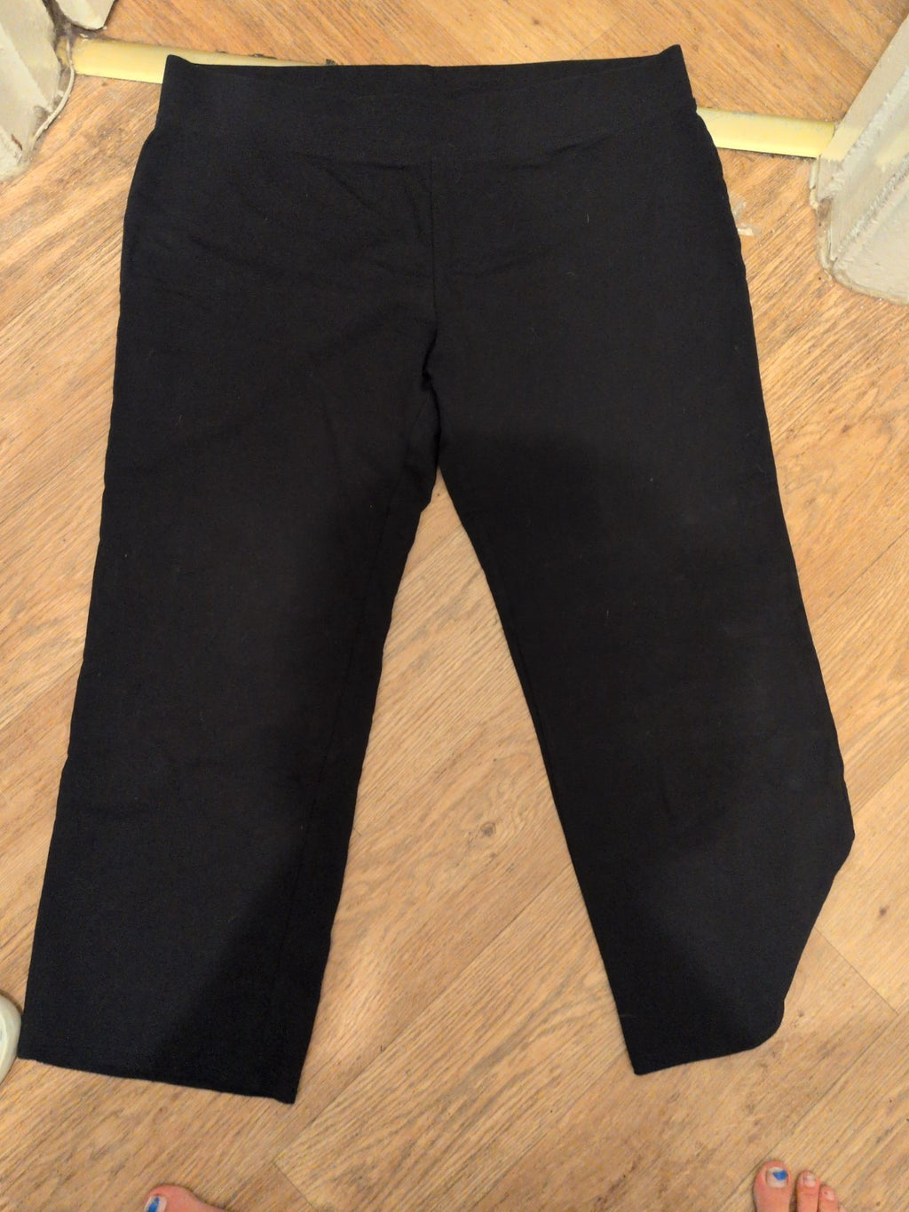 Marks And Spencer 20 Black Crop Short Leg Legging