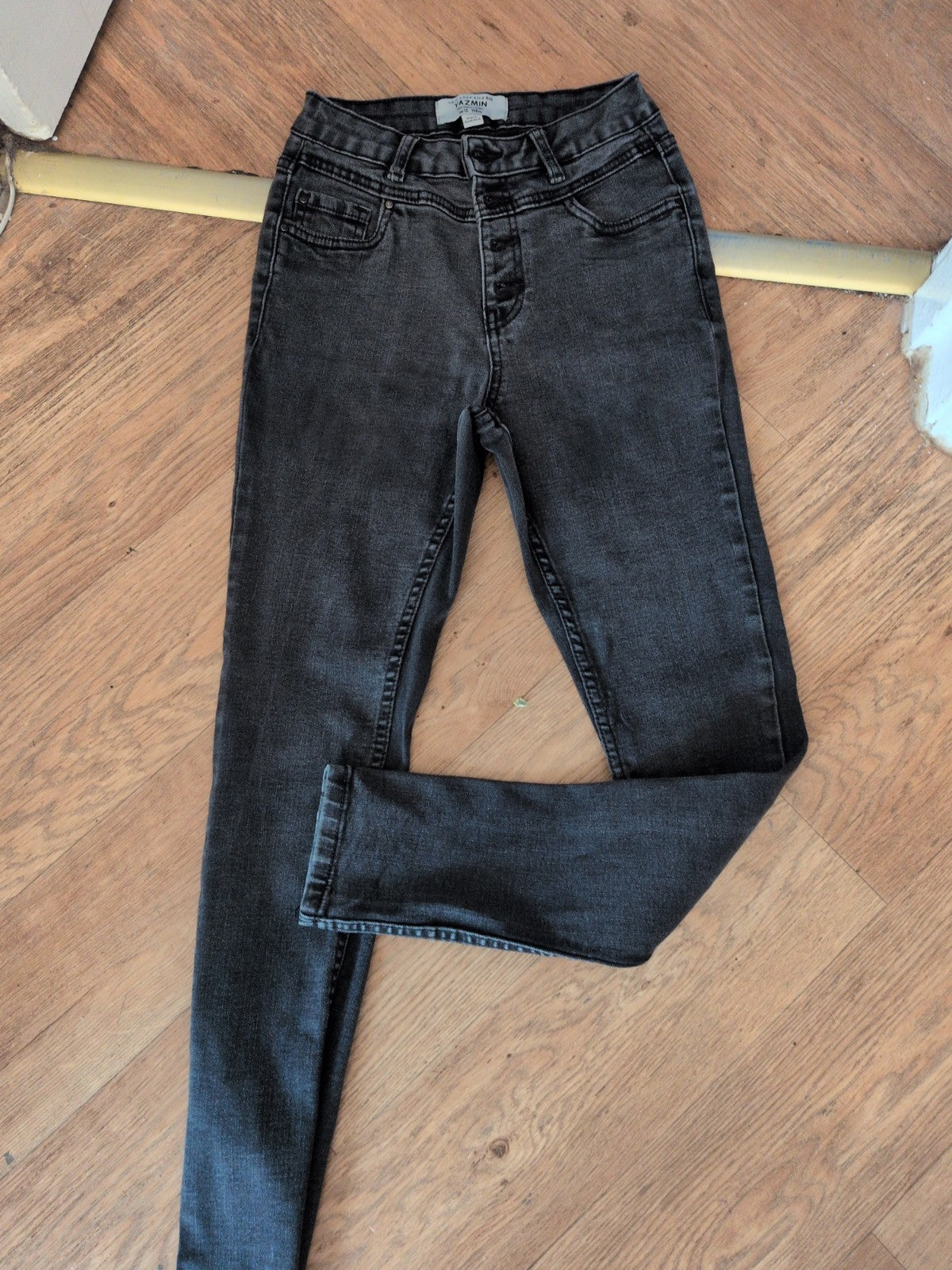 New Look 915 13 Years High Waist Skinny Jeans Grey
