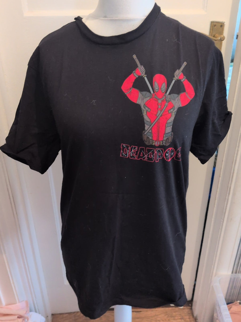 George Large Deadpool Pyjama Top