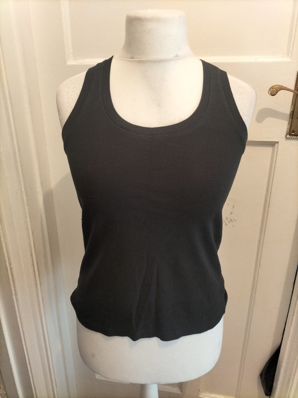 Cherokee 16 Black Sleeveless T-shirt Vest Top
