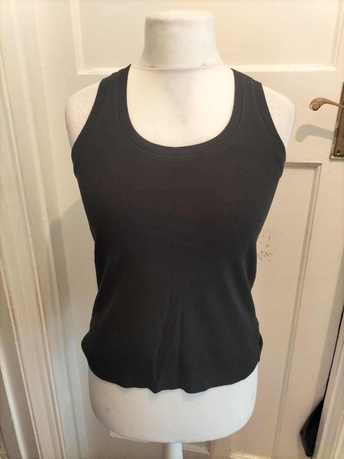 Cherokee 16 Black Sleeveless T-shirt Vest Top
