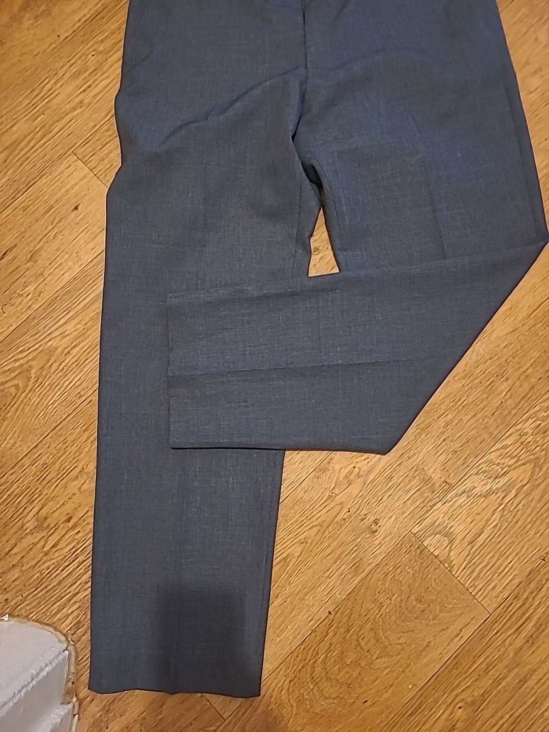 Mens M&S Collection Size 40x31R Chambray Trousers