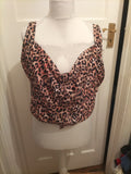 Bloomchic 30 Leopard Print Patterned Sleeveless Top