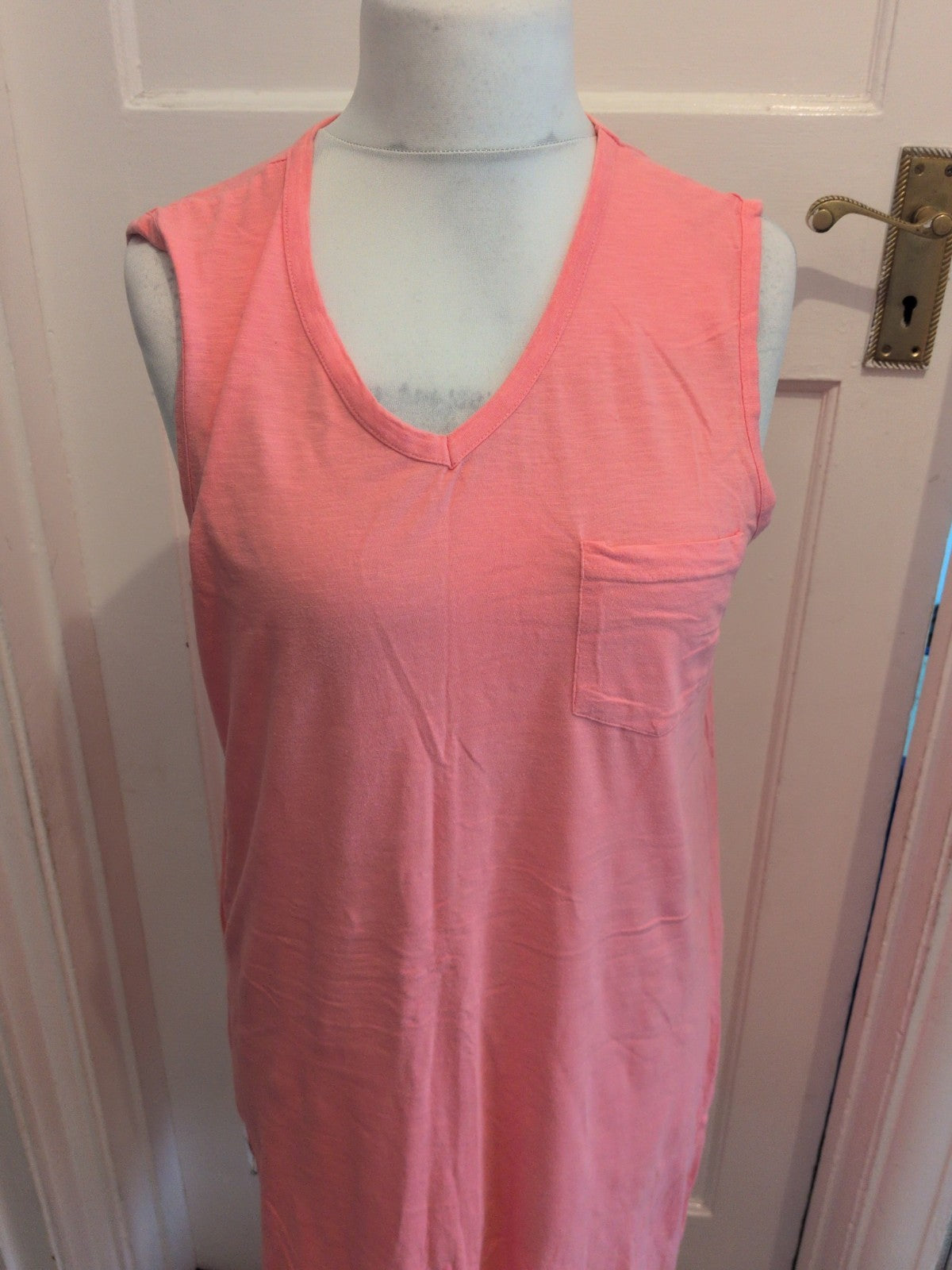 Peacocks 14-16 Pink Sleeveless Night Dress