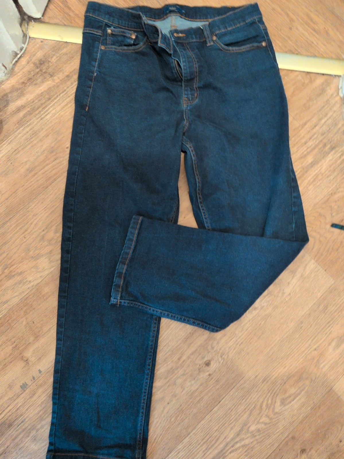 Cotton Traders 36" Straight Jeans
