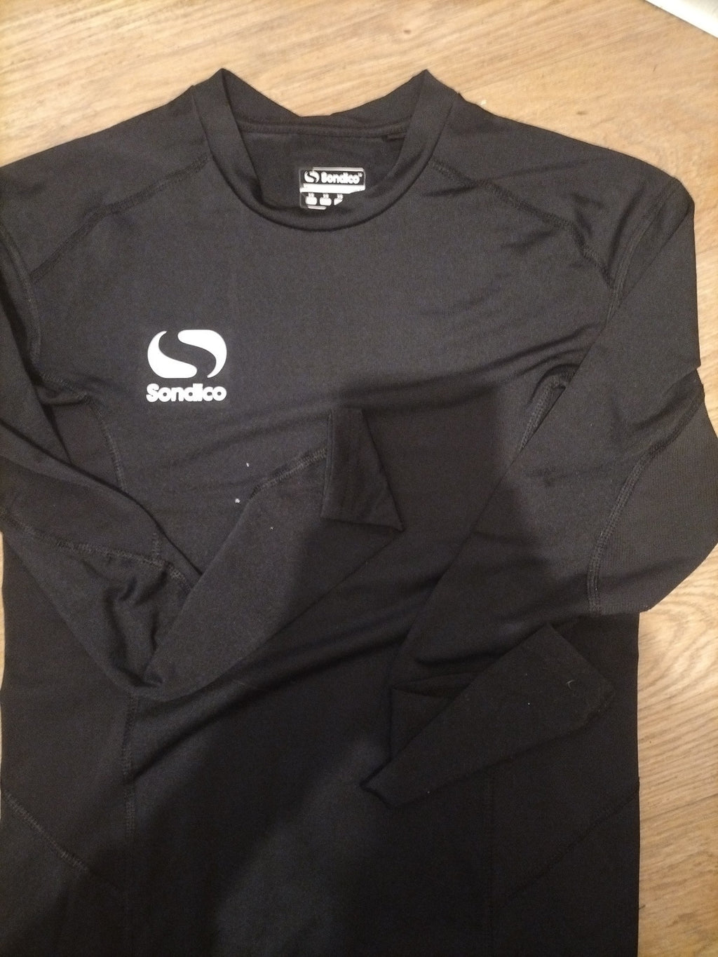 Mens Sondico Size XS Black Long Sleeved Tshirt