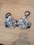 Calvin Klein 32b Leopard Print Padded Wired Bra