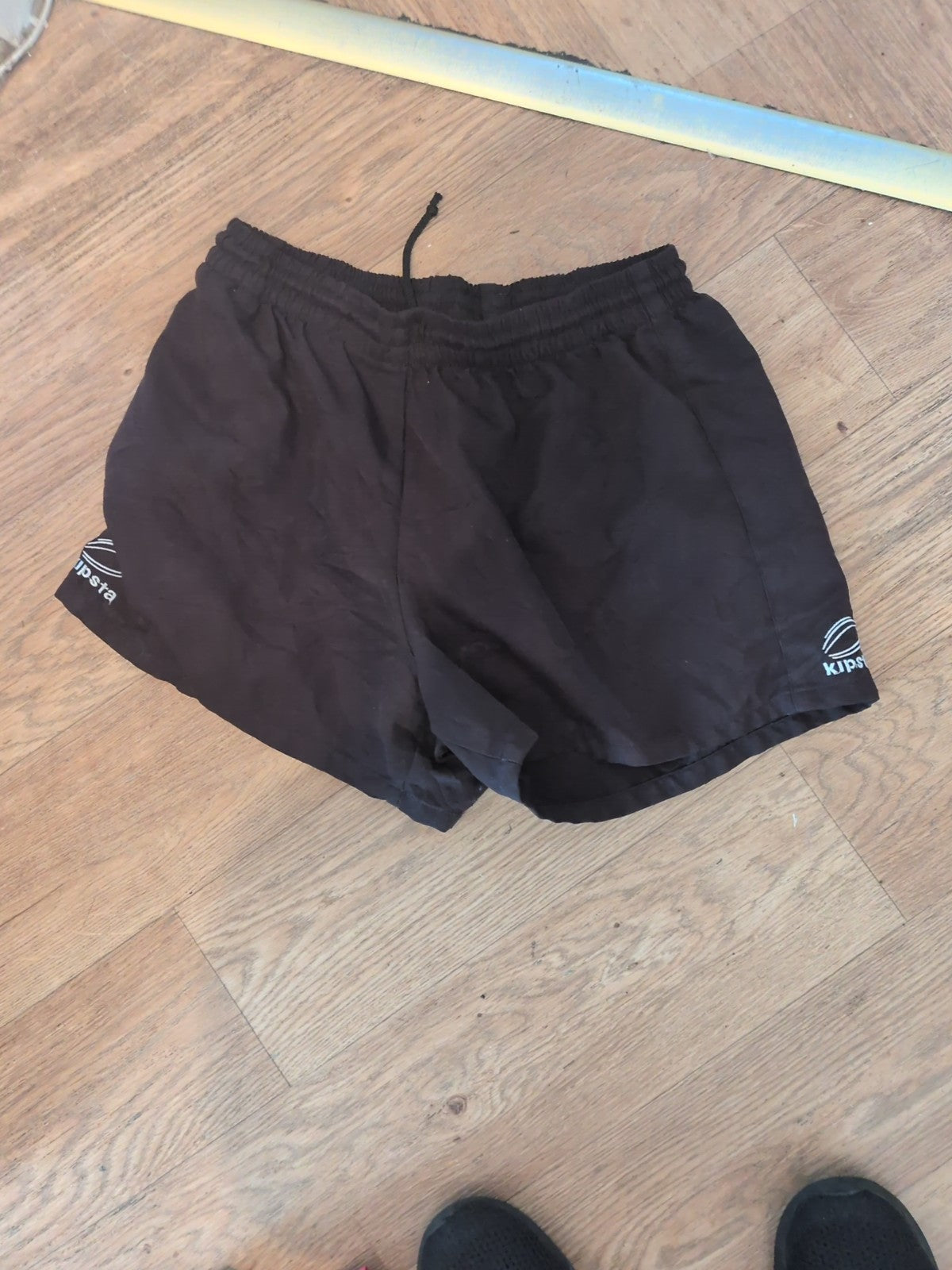 Kipsta Medium Black Elasticated Shorts