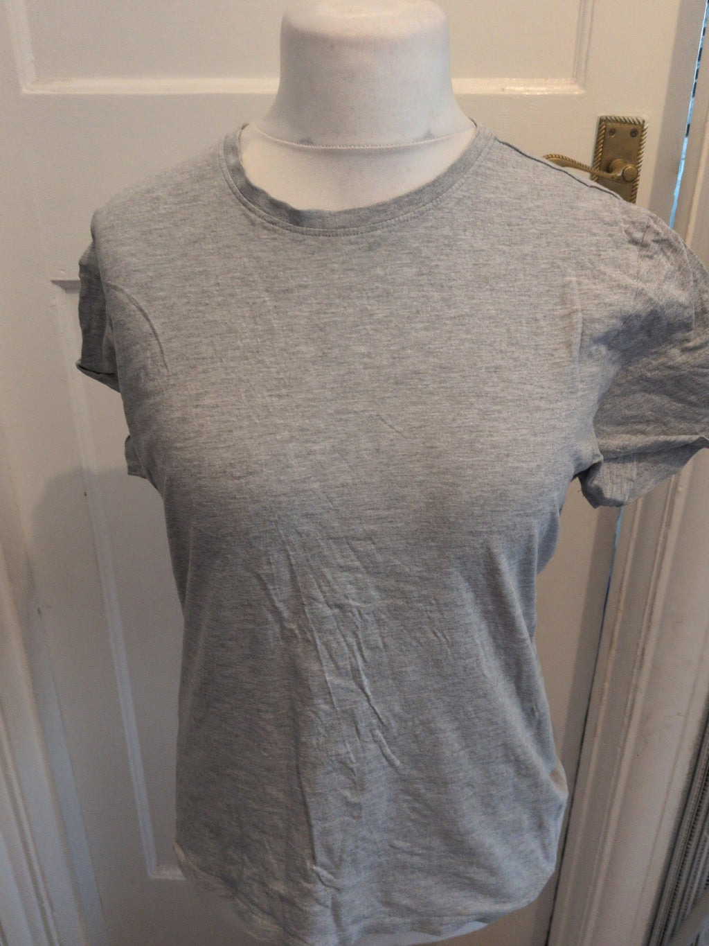 Easy M Grey Regular Fit Short Sleeve T-shirt