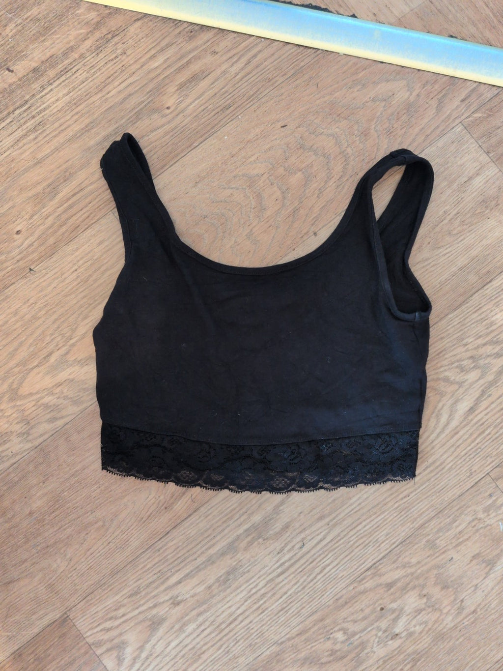 New Look 915 12-13 Years Black Sleeveless Crop Top