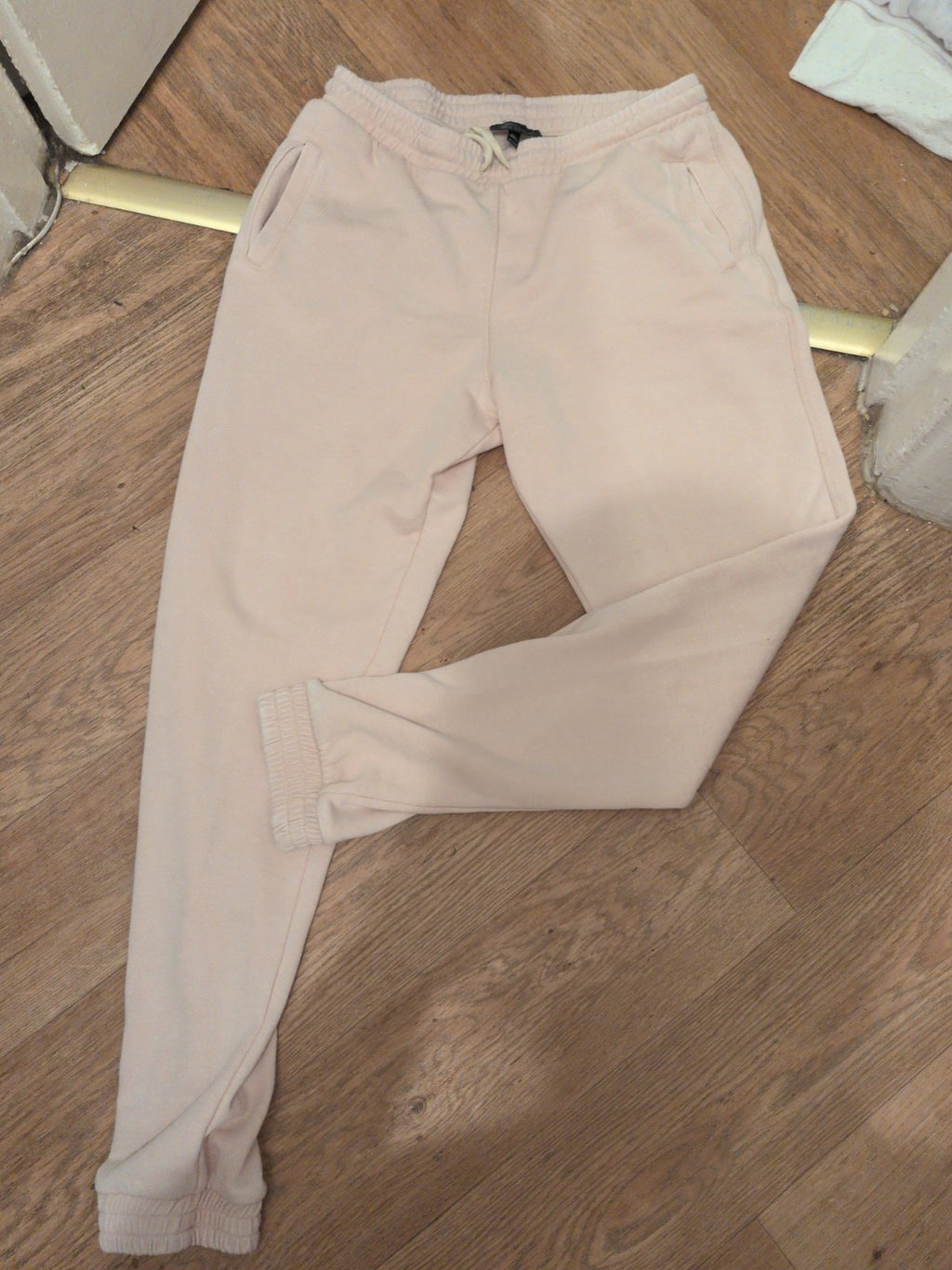Topshop 12 Pale Pink Elasticated Joggers
