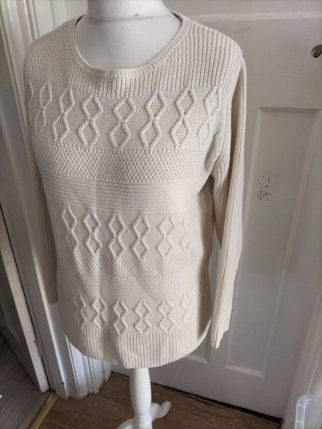 Love Knitwear 18 Cream Pullover Jumper