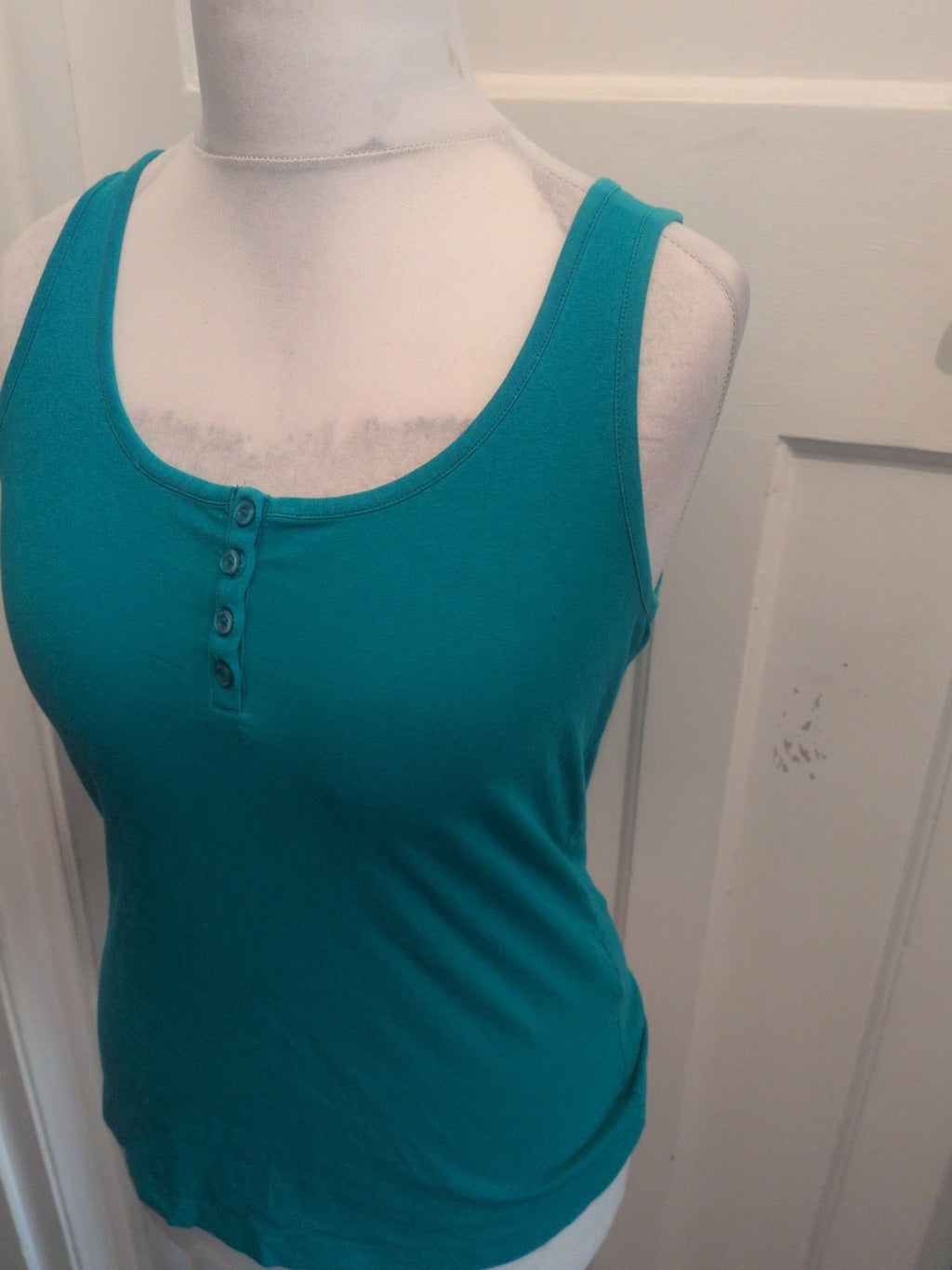 Esmara 14-16 Turquoise Pyjama Top Sleeveless