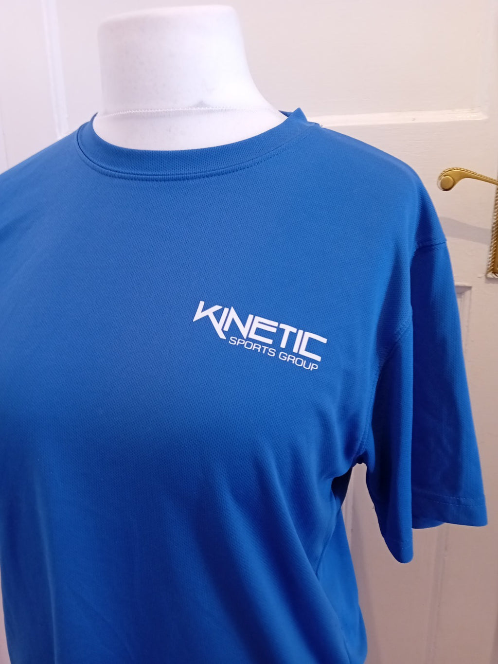 Just Cool Large Blue Print Short Sleeve T-shirt