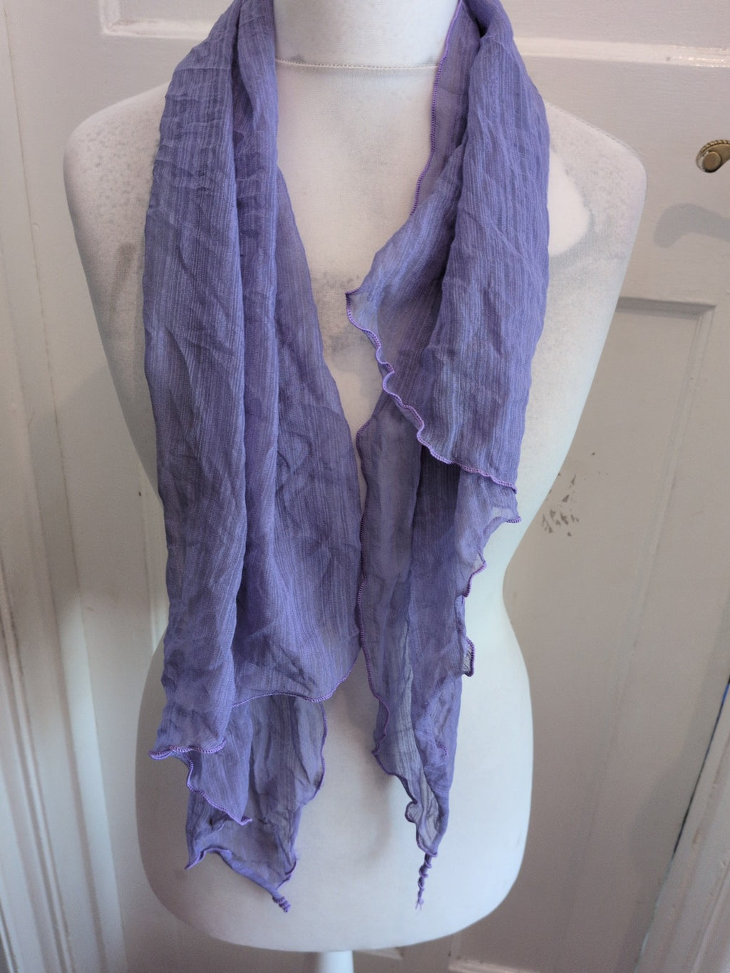 Purple Lightweight Scarf